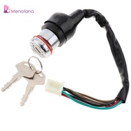 [Menolana] New 6 Wire ATV Ignition Switch+Key Set for for for for Suzuki GN 125 Scooter