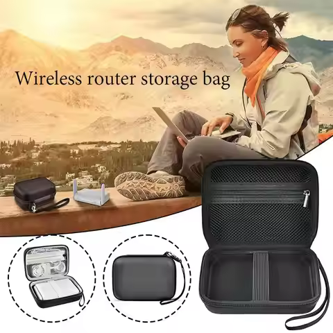 Storage Bag For GL SFT1200 MT3000 MT1300 A1300 AR750S Wireless Router Dust-proof Shockproof Portable