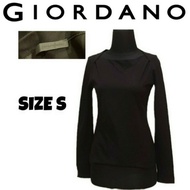GIORDANO LADIES BLACK TOP SIZE SMALL