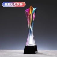Ornaments Trophy Staff Competition Games Trophy Crystal Medal Lettering Honor Expression Souvenirs E