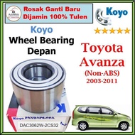 KOYO - Toyota Avanza (2003-2011) Non-Abs - Front Wheel Bearing Depan ( DAC3062W-2CS32 )