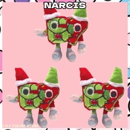 NARCIS Festive 67 Plush Doll, Festive Brainrot 67 Plush Soft Festive 67 Artful Plushie,  Cute Stuffe