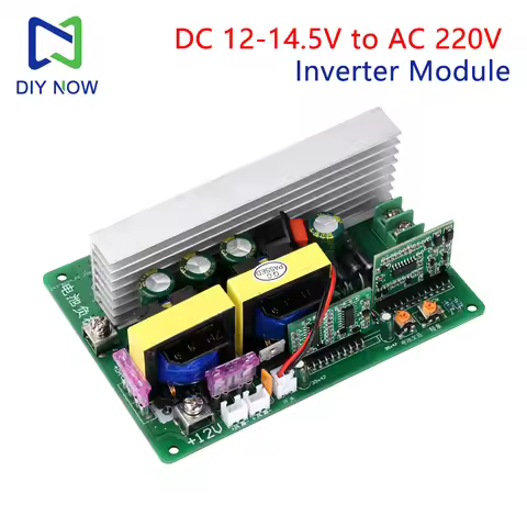 500W DC 12-14.5V to AC 220V Inverter Module With Switch And Fan Interface DC-AC Step-Up Transformer