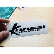 KANSAI SERVICE Car Sticker Decal