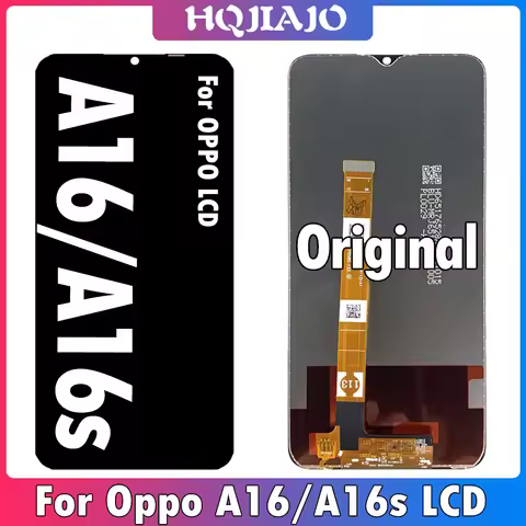 6.52" Original For Oppo A16 LCD CPH2269 Display Touch Screen Digitizer Assembly Replacement For OPPO