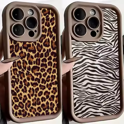 Leopard Print Phone Case For OPPO A5S A3S A12 A12E A9 A5 A31 2020 A52 A73 A92 A94 A57 4G A60 Find X5