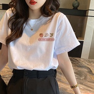 Tops Woman Cute T Shirt for Women White Kawaii Graphic Summer Outfit Anime Y2k Clothes Harajuku Fash