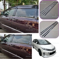 Toyota estima acr50 2006-2021 car window trim lining moulding stainless steel chrome accessories skh