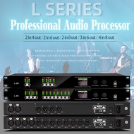 Paulkitson L Series 4In 8Out 32Bit DSP Processor Digital Professional Procesador Karaoke Equipment Performance Speaker Effect&amp;&amp;*-