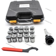 ER32 MT3 M12  Taper Chuck Holder 3MT 3-20mm Collet Set M12 with Spanner for CNC milling machines Col