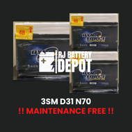 MAINTENANCE FREE 3SM D31 N70 Dyna Force Battery
