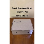 Kraft SNACK BOX/Chocolate BOX 12x16x7/1pcs