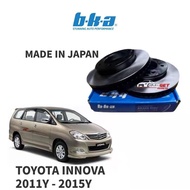 BKA JAPAN DISC ROTOR TOYOTA INNOVA 2011 FRONT (DEPAN)