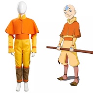 Japanese Anime Cosplay Costume Avatar Aang Avatar The Last Airbender Kids