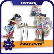 Rama SINTA Package Contains 2 Puppet Characters, Puppet Leather, Duplex Cardboard Paper Material