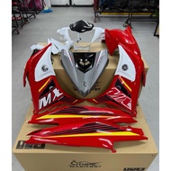COVERSET LC135 V4-V7 ID22 MX KING 135 RED - CILI RED MATTE GREY