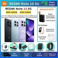 REDMI Note 15 5G 8GB+256GB | 6GB+128GB Snapdragon 6 Gen 3 | 108MP Camera | 1.7m Drop Resistant | Ori
