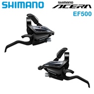 SHIMANO ST EF500 Shifter 3s 7s 8 Speed EZ FIRE PLUS tuas brek dengan tetingkap MTB Mountain Bike Shi