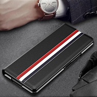 Business Fashion Folding Leather Case for Samsung Galaxy Z Fold7 5G Fold 7 6 5 Fold6 Fold5 Fold3 Fol