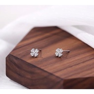 4-leaf clover earrings/925 silver AMI four-leaf clover earrings