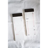 Sample Jr.Journal Grid & String Memo Pad 5 Pcs