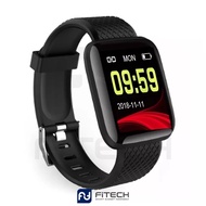 FiTech 116 Plus Pro ORIGINAL Smartband Smart Watch Fitness Tracker Bluetooth Smartwatch Smart Band D