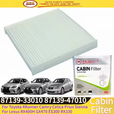 102E Cabin Air Filter 87139-47010 For TOYOTA PRIUS YARIS PREVIA LAND CRUISER AVENSIS VERSO CELICA Fo