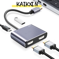 KAIKXIN USB C Hub USB 3.0 Phone PC 4K 60Hz Docking Station