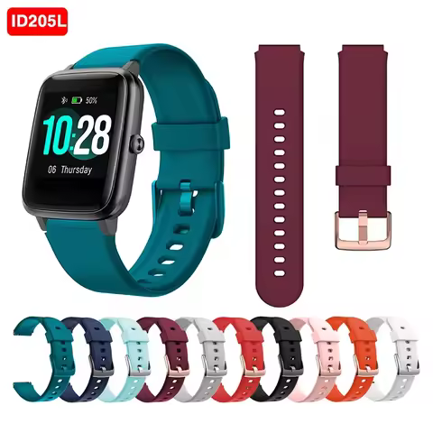 Original Silicone Band for ID205L Strap 19mm Noise Colorfit Pulse Smartwatch 19mm Silicone Band for