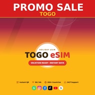 [PROMO] Togo Travel eSIM 1GB Data | Big Sale | Instant QR | 4G/5G