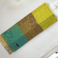 Coach圖案圍巾scarf🎏