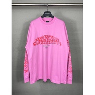 AAA+2024 Latest Flame Graffiti Spray Printed Long Sleeve Shirt