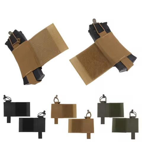 Vest Wingman V2 Ferro Style Elastic Radios Holder Bag Magazine Pouch FCPC V5 Airsoft Hunting Equipme