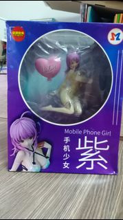 美少女公仔-軟體-手機少女紫