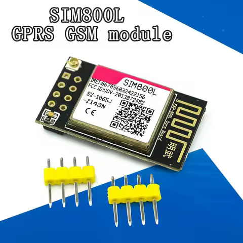 SIM800L GPRS GSM module micro sim card serial TTL frequency of four core plates ESP8266 ESP32