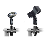 Live microphone clip microphone microphone clip U-shaped desktop microphone clip wired wireless adap