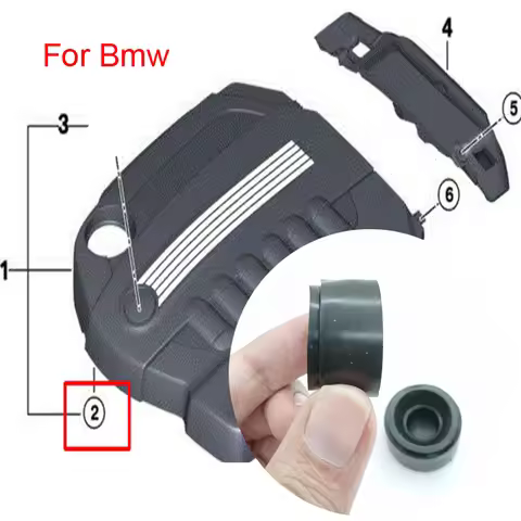 For Bmw 4 Series F32 F33 F36 5 Series E60 E61 F07 F10 F11 G30 G31Engine Cover Trim Rubber Mount Grom