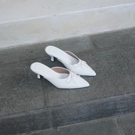 VALI Sada Mules in 5CM | White color