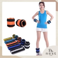 NestHome Wrist Ankle Weights / Sold in Pairs / 0.5KG to 2.5KG