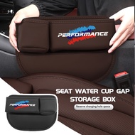 Car Seat Gap Organizer Console Side Pocket Storage Box Phone Card Holder Gap Filler Universal Interi