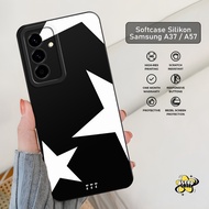 Full rubber case Samsung A37A57 5G New 2026 Case Motif STAR - Cool Case Samsung All Type Aesthetic l