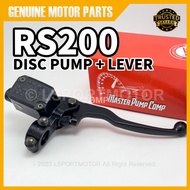 MODENAS RS200 DISC PUMP + LEVER (FRONT) MASTER PUMP ASSY BRAKE LEVER ASSY HANDLE BREAK RS 200