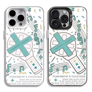 ✨Spike✨Txt Male Aidou Support Colorful Silver Shock-resistant Phone Case for Iphone 16 15 14 Pro Max