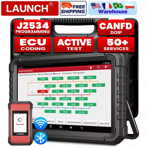 2026 LAUNCH X431 PRO3S+ ELITE Smartlink C V2.0 Car Diagnostic Tools J2534 Programming CAN FD DOIP OB