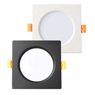 LED 12W Ceiling Lamp Square Dimmable Downlight 3W 5W 7W 9W Recessed Spot light Built-in focos 230v 240v Indoor Home Lighting
