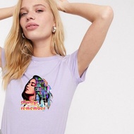 T-shirt Ladies Picture Always Remember short sleeve O Neck
