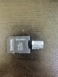 Transcend 64GB Micro SD High Endurance 高耐用記憶卡連轉接器