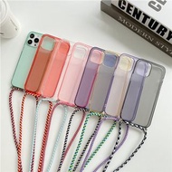 包郵 iPhone 14 手機殼連斜孭掛繩💕iPhone case with strap 💕iPhone 14/14plus/14pro/14pro max/13/13pro/13promax/12/12pro/12pro max/11/11pro max/XS/X/XR/XS Max/SE2/SE3/7/8/7plus/8+/6s/6/6+/6s plus/7 plus