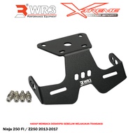 Motorcycle License Plate Holder Tail Tidy/ WR3 Ninja 250 Fi / Z250 OLD 2013-2017 Aluminum