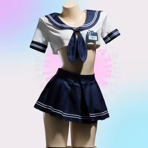 AniLV Japanese Anime School Student Uniform Outfit Cosplay Costumes